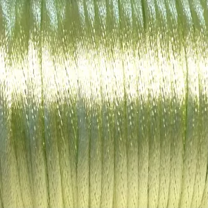 Satintråd/Rattail 2 mm. Pale Mint.