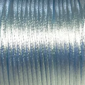 Satintråd/Rattail 2 mm. Glacier Blue.