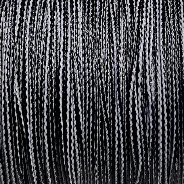 Micro Cord Black Stripe SUPERREFLEX 50/50