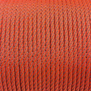 Paracord S-R Neon Orange Spiral.