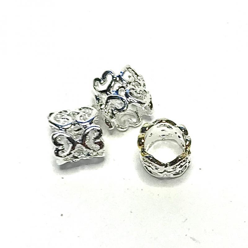 Metall pärlor 3-pack