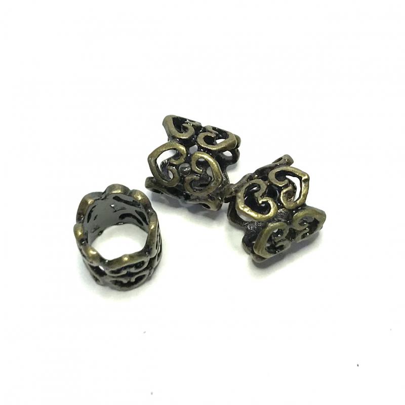 Metal bead, 5 pcs