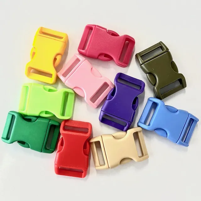 Buckles 20 mm. Mixed colors. 10 pcs