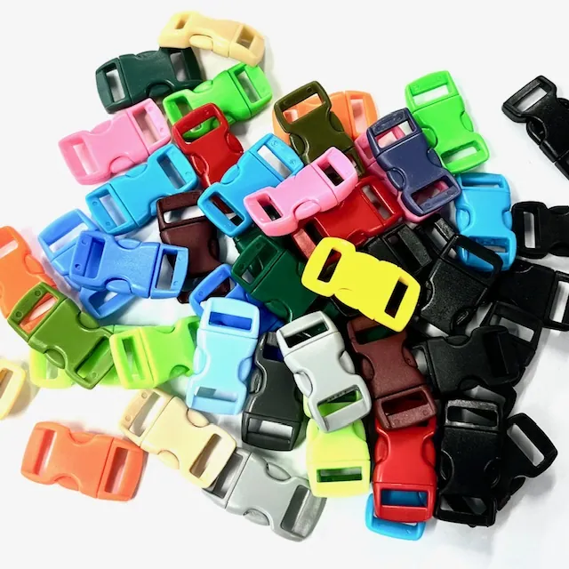 Snäpplås 10 mm. Mix. 50-pack