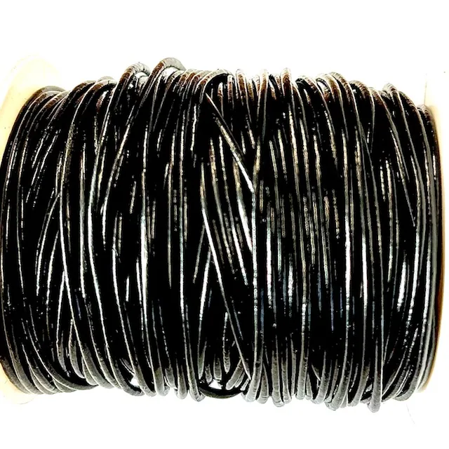 Läder Snöre 1,3 mm. Europa