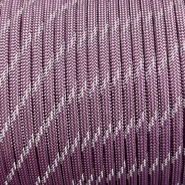 Paracord Lina Reflex Powder Purple.