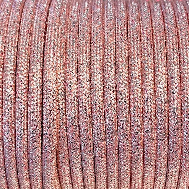 Paracord Lina Glitter Sparkling Pink