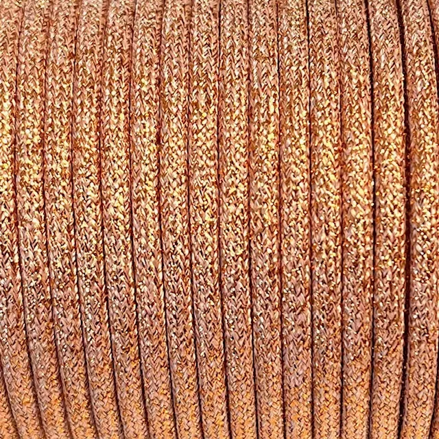Paracord Lina Glitter Golden Copper II