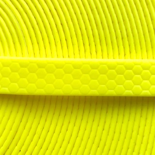 PVC  Hex10 mm. Neon Yellow NYHET !!