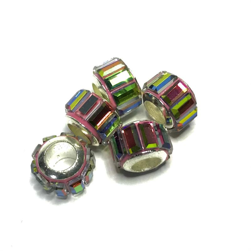 Glaspärlor Facett 5-pack