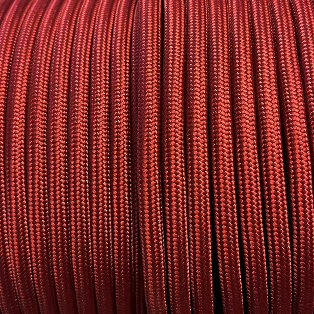 PPM 6 mm. rund Mahogny Red.