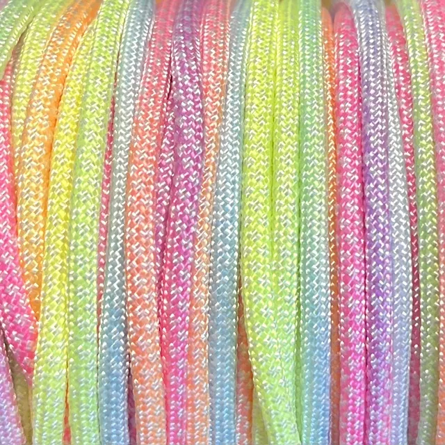 Paracord 550  Mamba Neon Pastel Rainbow