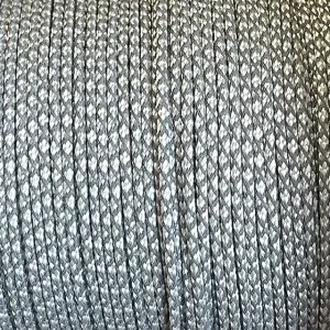Paracord 100 Super Reflex White snake
