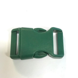 Snap lock, 25 mm, military green