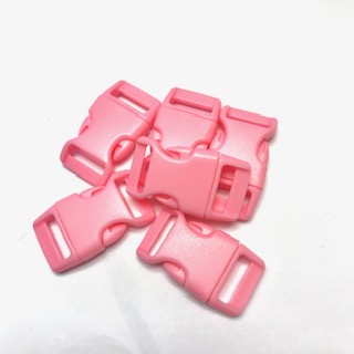 Snäpplås 20 mm. Pastel Pink