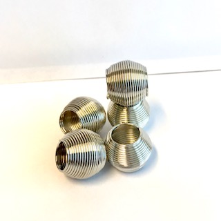 Metall pärlor 5-pack