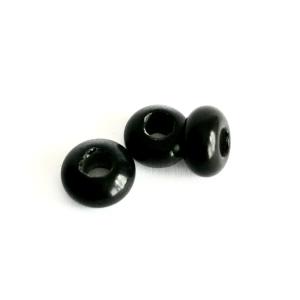 Glass beads cateye, 3 pcs