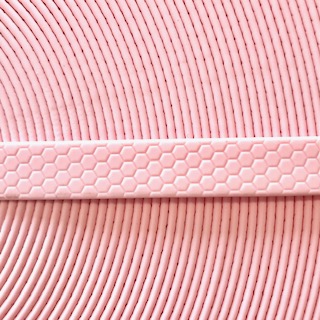 Hex 25 mm. Pastell Pink