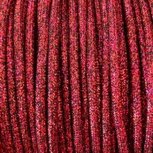 Paracord Lina Glitter Deep Red
