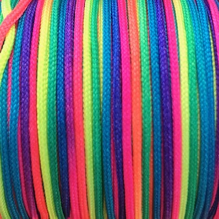 Nylontråd ca. 1,5 mm. Rainbow
