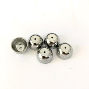 End Cap 10 mm. 5-pack Silver.