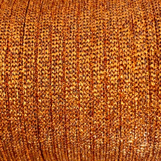 Glitter Cord 4 mm. ihålig.