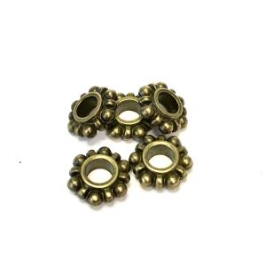 Spacer bead Antique Bronze 5-pack