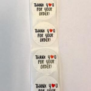 Stickers, Klistermärke Thank You for your order !