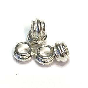 Metal Spacer Beads 5-pack