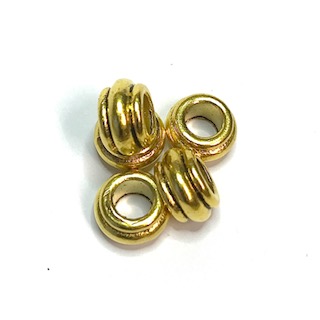 Metal Spacer Beads 5pcs
