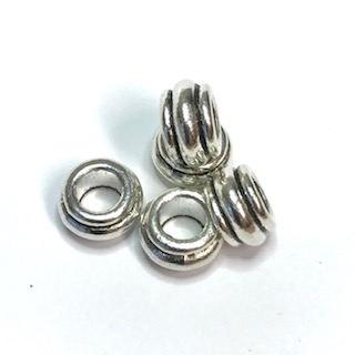 Metal Spacer Beads 5pcs