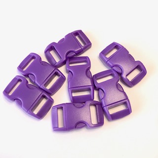 Snäpplås 10 mm. Purple.