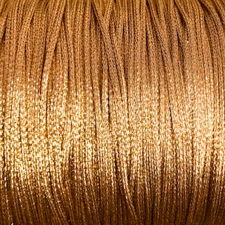 Glittrande Light Copper tråd 1,2 mm.