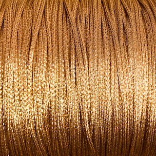 Glittrande Light Copper tråd 1,2 mm.