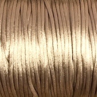 Satin/Rattail, Silver. 1.4 mm