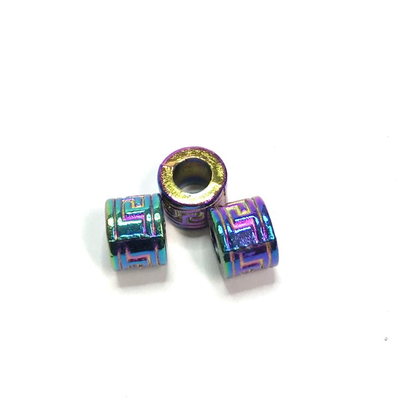 Metal bead, 3 pcs Oil.