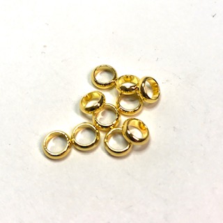Spacer beads 10-pack Golden.