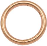 1 pkg. O-rings, 30 mm, rosé (3 pcs)