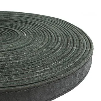 Vegetabiliskt färgat läder m. hår. 20 mm. Europeisk  Black.