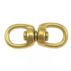 Swivel 13 mm. Brass/Mässing
