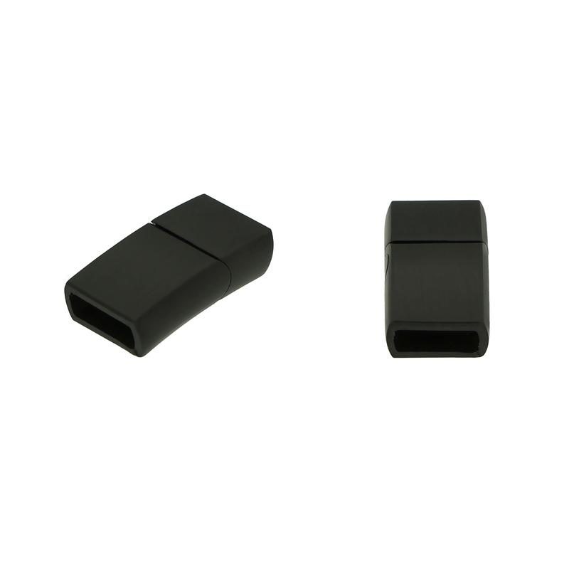 Magnetlås Black Stainless steel small