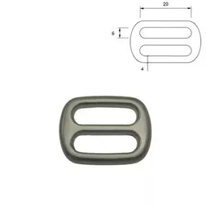 Tri-Glide 20 mm Gunmetal 2-pack.