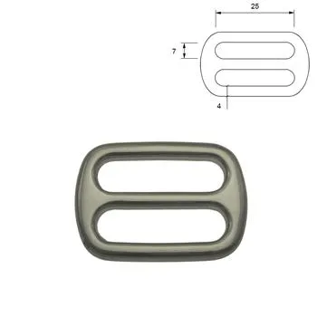 Tri-Glide 25 mm Gunmetal 2-pack.