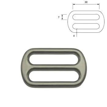 30 mm Tri-Glide Gunmetal 2-pack.