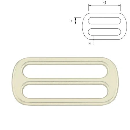 Tri-Glides 45 mm. 2-pack.