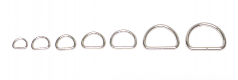 D-ring 16 mm. 5-pack