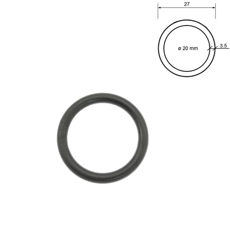 O-ring 20 mm. Acetal 10-pack.