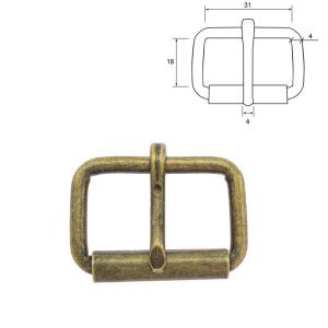 Spänne 31 mm. Antik Mässing 2-pack.