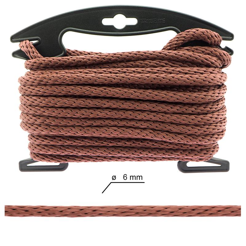 PPM.Rope 6 mm. Brown.