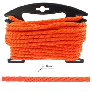 PPM.Rope 8 mm. Neon Orange.